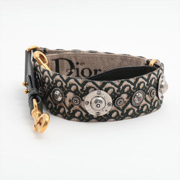 Dior Shoulder Strap GP  Fabric Green