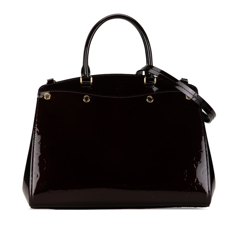 Louis Vuitton Monogram Vernis Blair MM Handbag Shoulder Bag 2WAY M50597 Amarant Patent Leather  Louis Vuitton