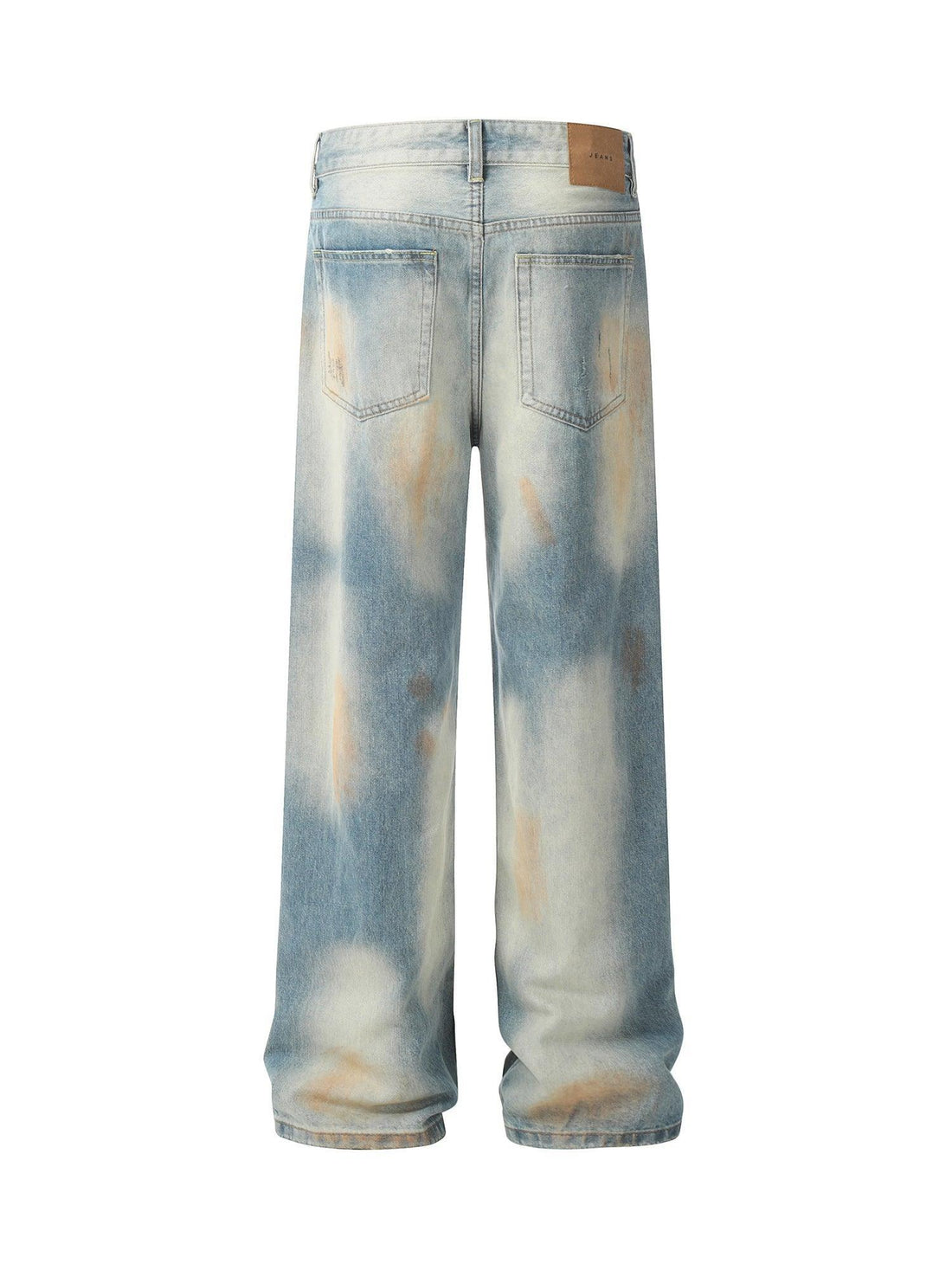 Makersluxe Distressed Street Hip-Hop Jeans
