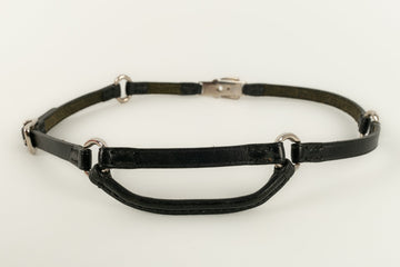 Collier chocker en cuir Hermès