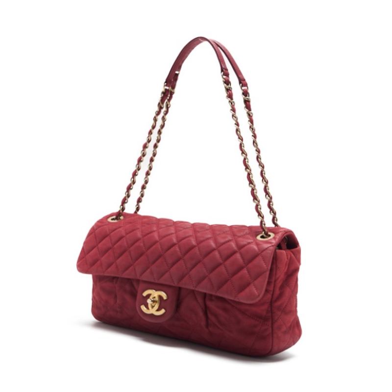 Chanel Matrasse Single Flap Chain Shoulder Sparkle Leather Red  Shoulder Bag  ? Ship??Free Shipping? Free Shipping?  s Online