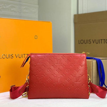 Makersluxe - Coussin PM Red Leather Handbags