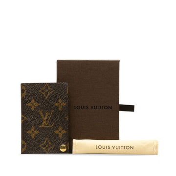 Louis Vuitton Monogram Porte Carte Credit Pression Card Case M60937