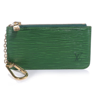 Louis Vuitton Borneo Green EPI Leather Key Pouch