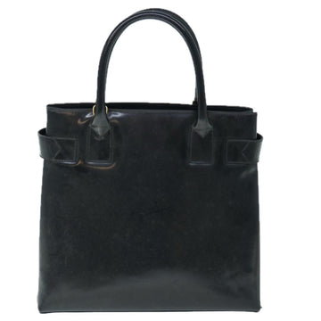 GUCCI Hand Bag Enamel Black 000 1046 0503 60024