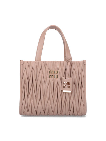 Miu Miu Women Matelassé Tote Bag