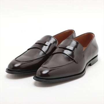 Dior Mens Shoes Leather Brown ME0322 Size 43