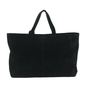 GUCCI Tote Bag Suede Leather Black 002 2113 0476 60148