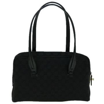 GUCCI GG Canvas Tote Bag Black 90674 60151