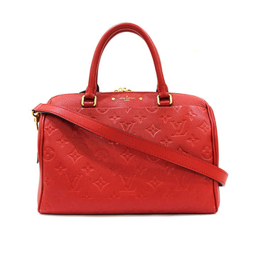 Louis Vuitton Monogram Speedy Bandouliere 25 Monograms Implant Shoulder Mini Boston Bag 2w   M42399