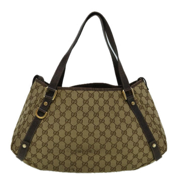 GUCCI GG Canvas Tote Bag Beige 130736 60262