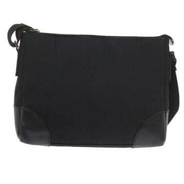 GUCCI GG Canvas Shoulder Bag Black 114273 60584
