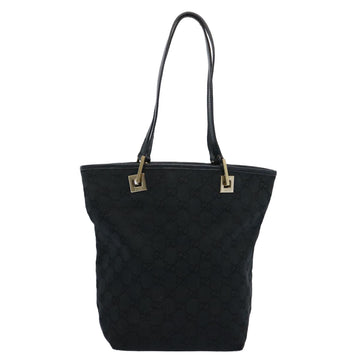 GUCCI GG Canvas Tote Bag Black 002 1099 60792