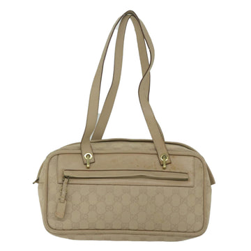 GUCCI GG Canvas Hand Bag Beige 92729 60882