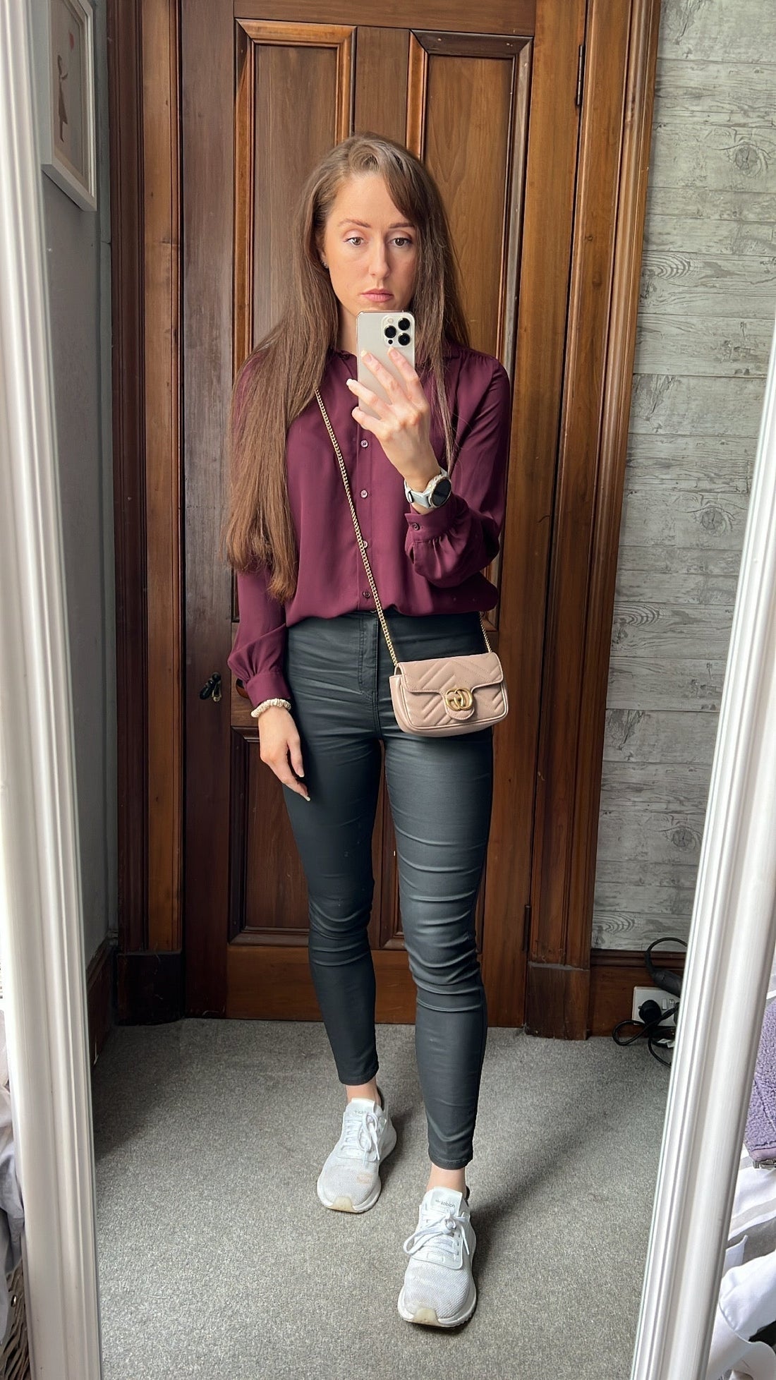 Gucci GG Dusty Pink Marmont Super Mini Shoulder Bag (RRP £875)