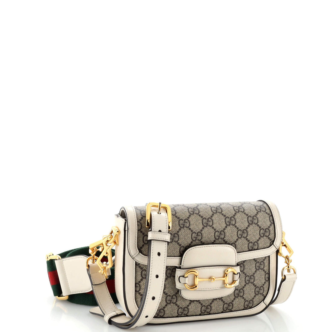 Horsebit 1955 Shoulder Bag GG Coated Canvas Mini