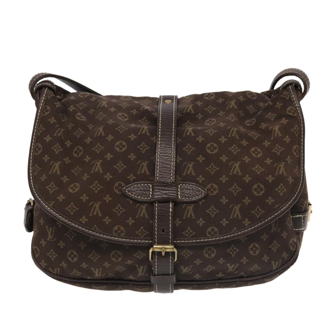 Louis Vuitton Saumur 30  Canvas Shoulder Bag ()