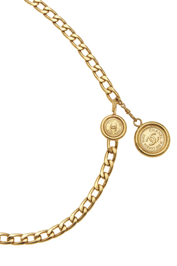 Chanel,  Gold 'CC' Chain Belt, Gold