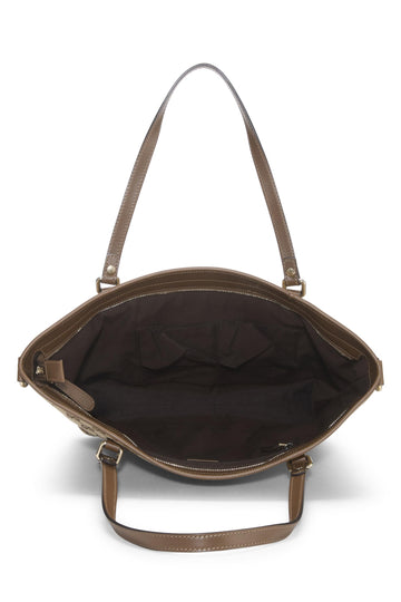 Gucci,  Original GG Canvas Zip Tote, Brown