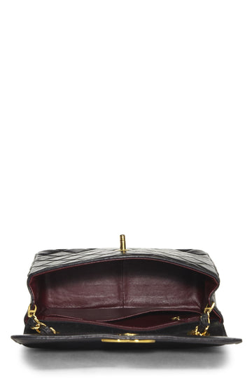 Chanel,  Black Lambskin Big 'CC' Square Flap, Black