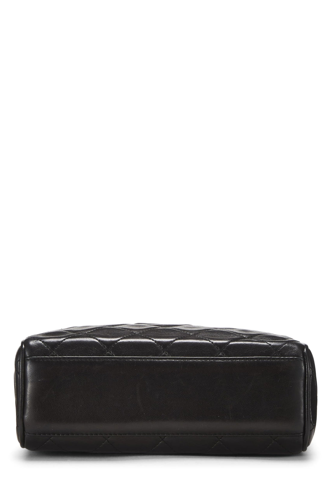 Chanel,  Black Lambskin Pocket Camera Bag Mini, Black