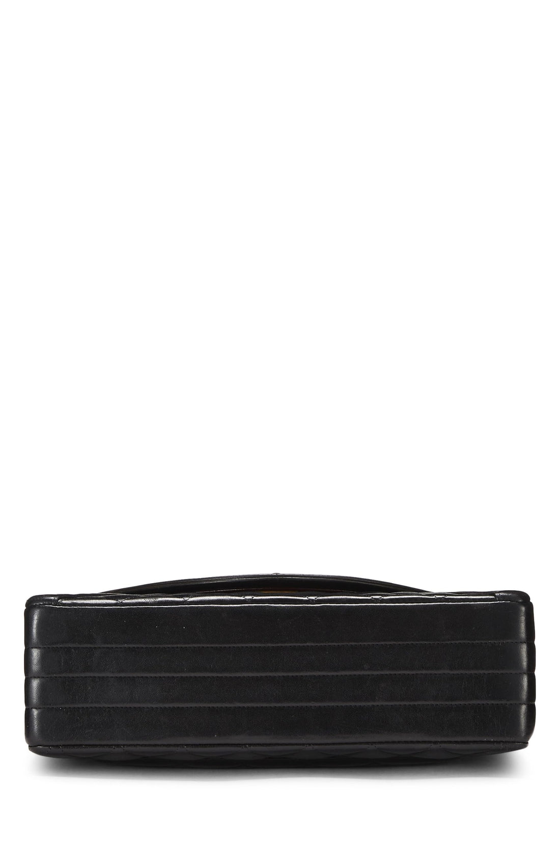 Chanel,  Black Quilted Lambskin Paris Limited Flap Medium, Black