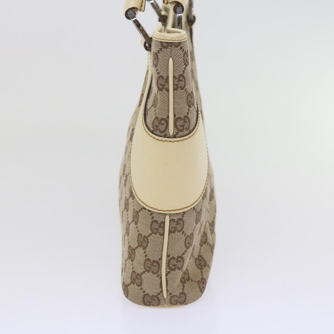 GUCCI GG Canvas Tote Bag Beige 113015 61839