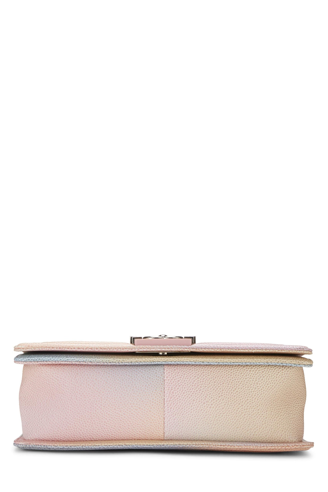 Chanel,  Rainbow Quilted Caviar Boy Bag Medium, Multi