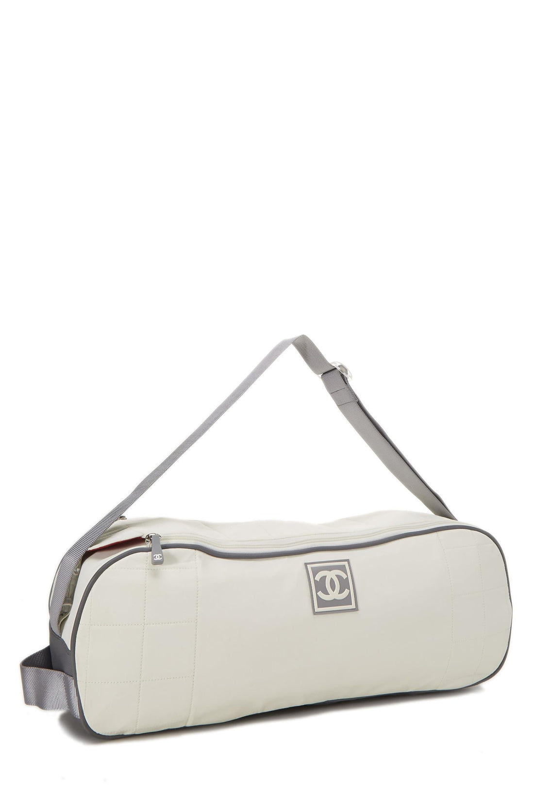 Chanel,  White Sportline Snow Shoes, White