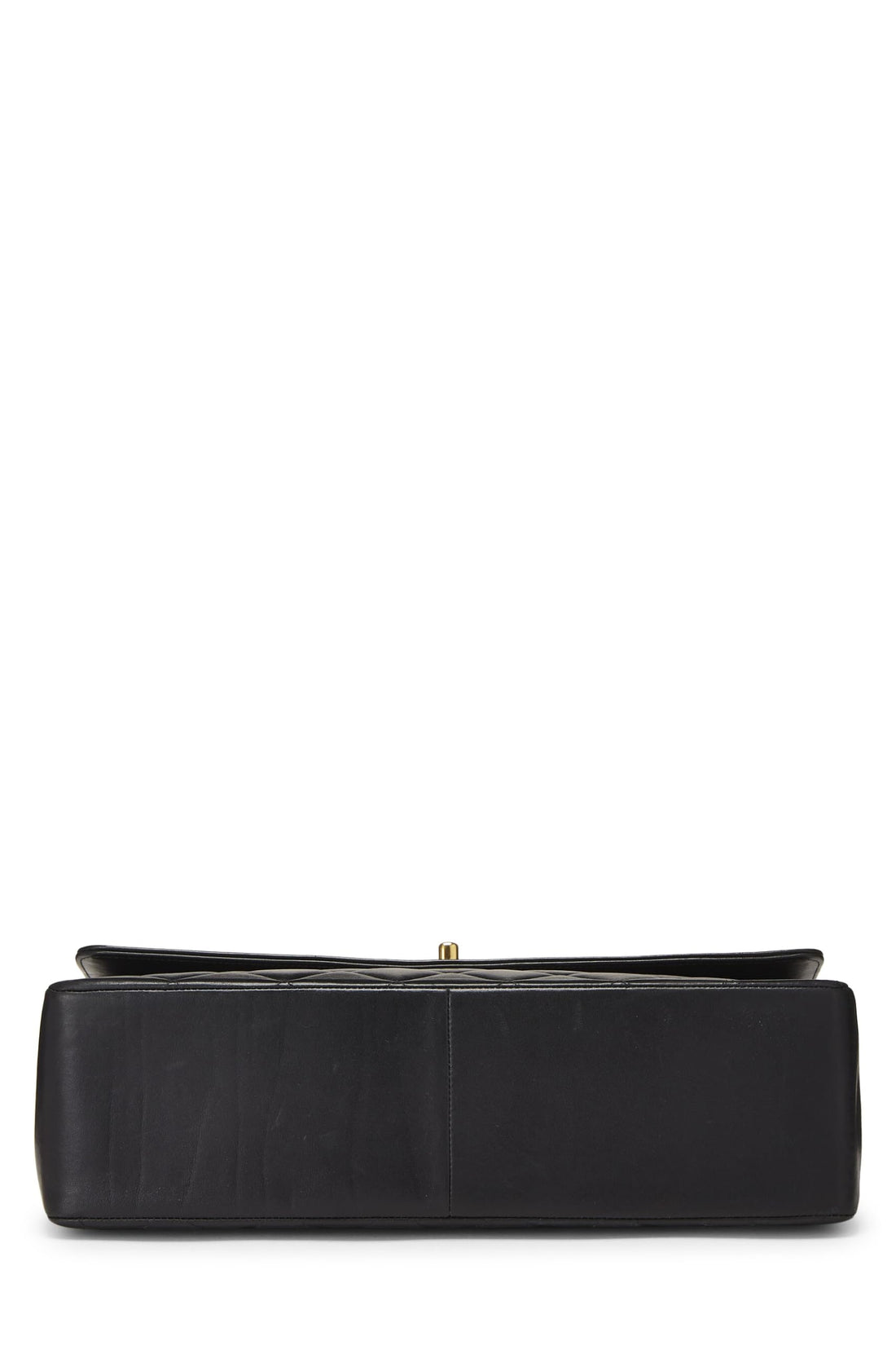 Chanel,  Black Lambskin 'CC' Flap Maxi, Black