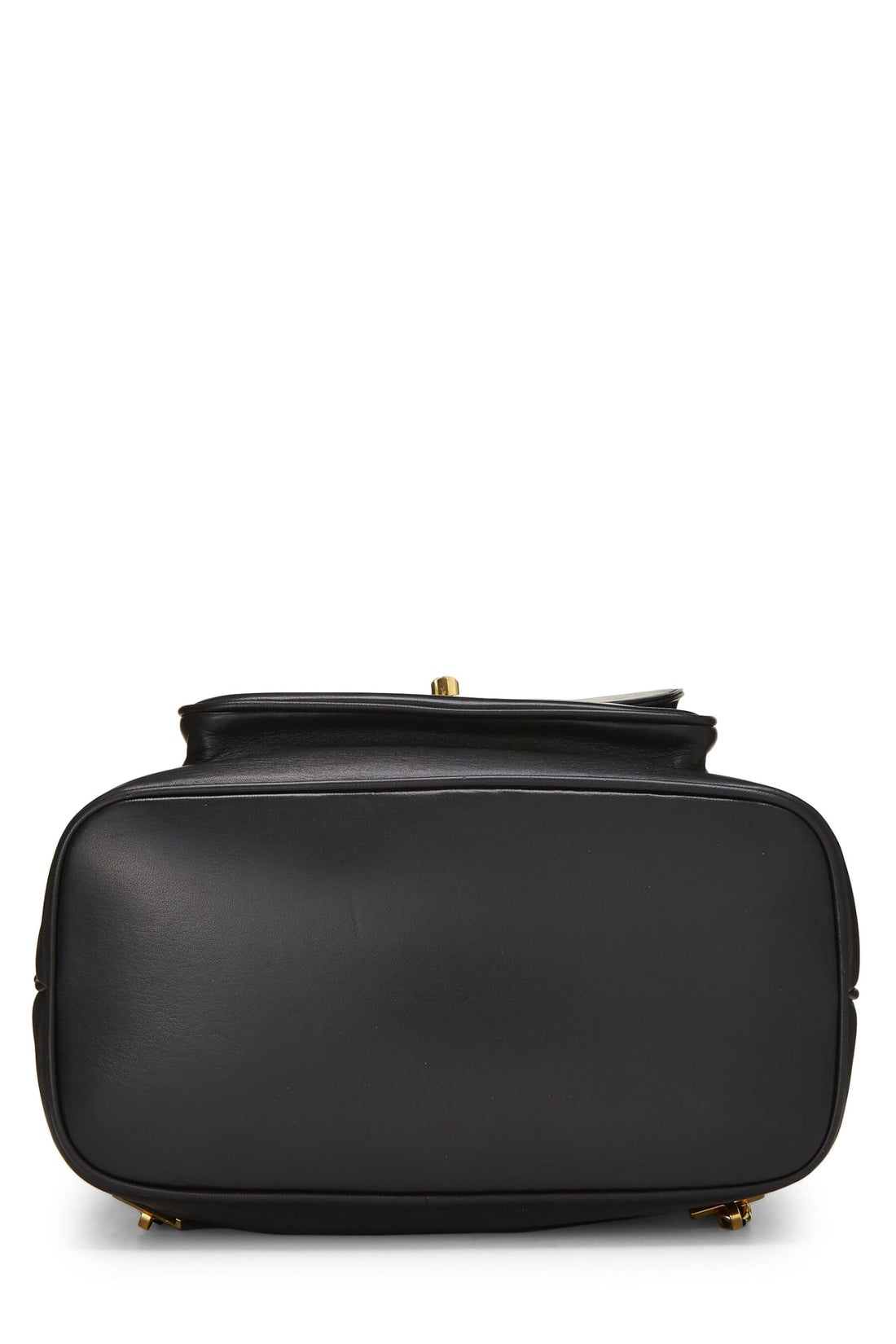 Chanel,  Black Quilted Lambskin Backpack Large, Black