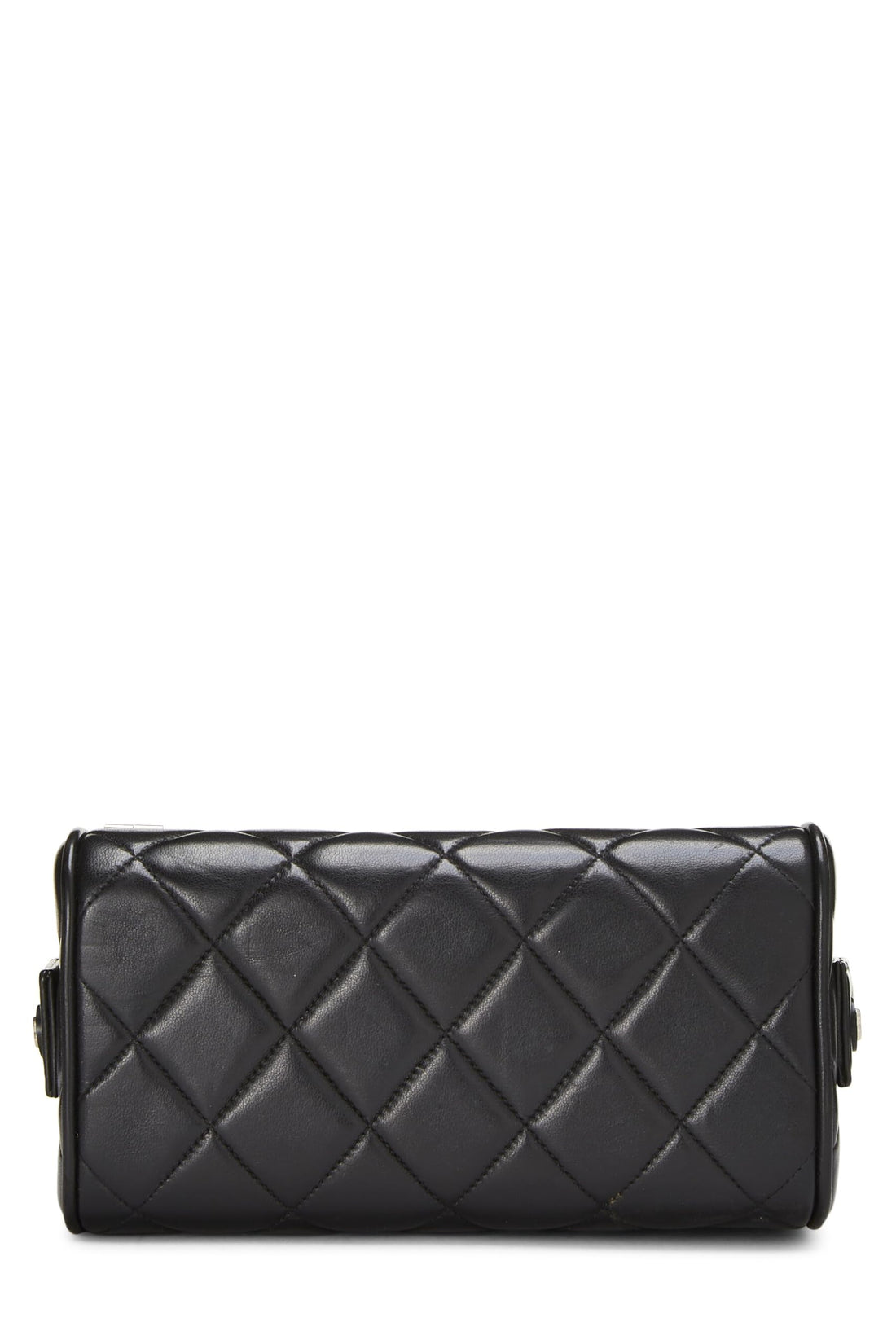 Chanel,  Black Quilted Lambskin Box Bag, Black