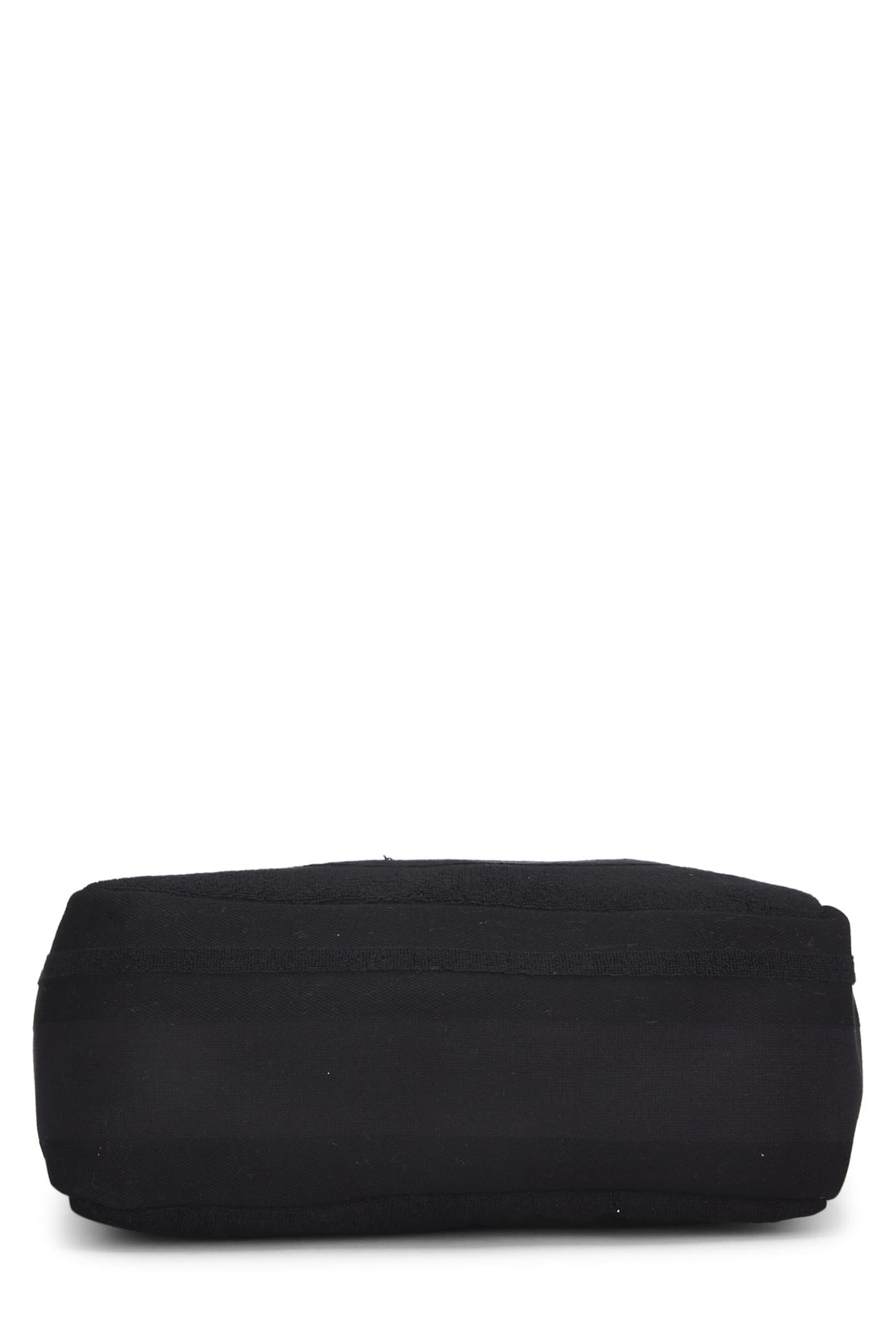 Chanel,  Black Terry Cloth 'CC' Beach Set, Black