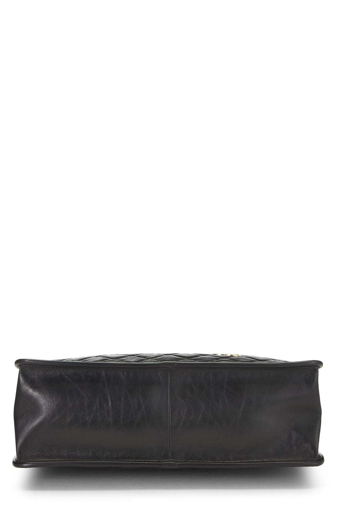 Chanel,  Black Calfskin Charms Shopping Bag Large, Black