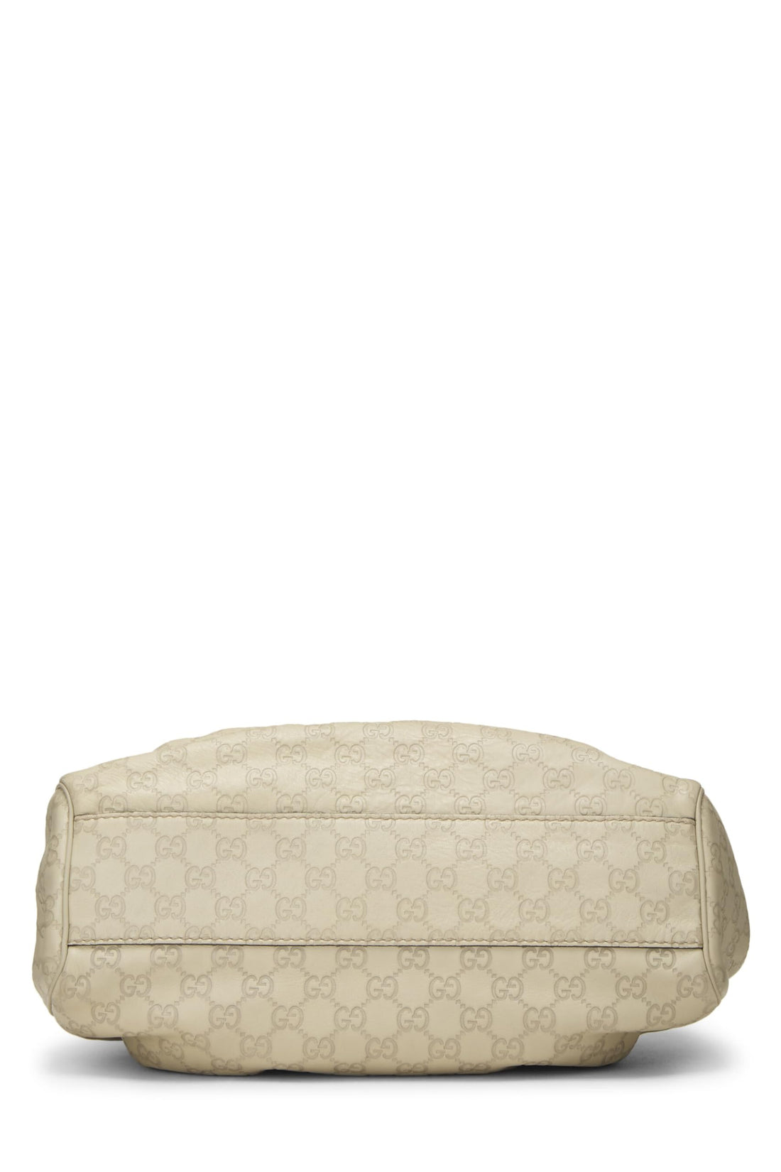 Gucci,  Cream Guccissima Sukey Tote, White