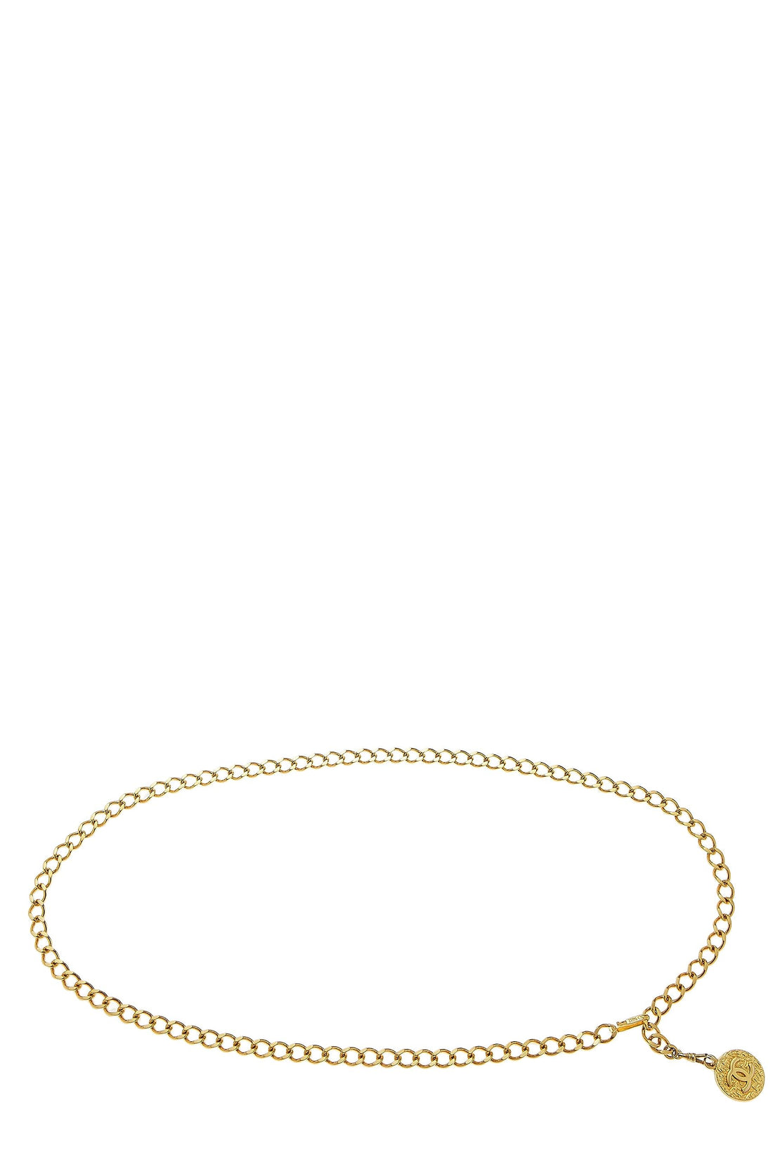 Chanel,  Gold 'CC' Chain Belt, Gold