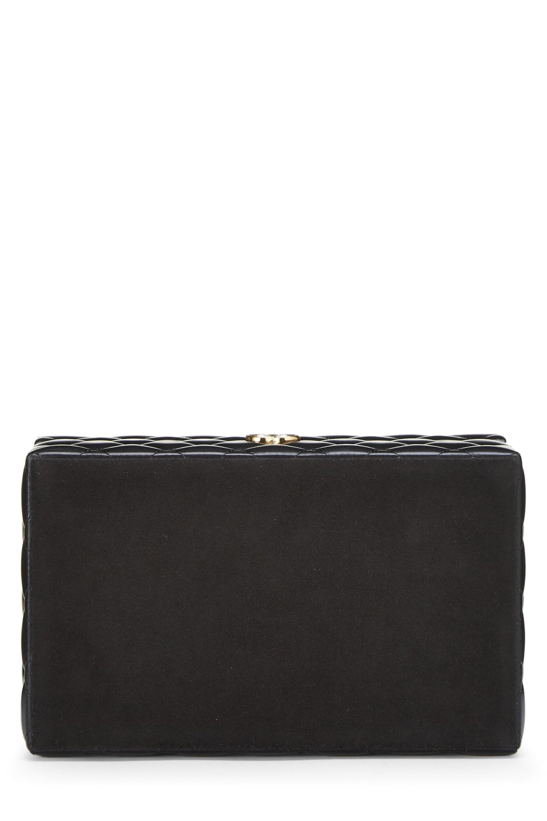 Chanel,  Black Quilted Lambskin Jewelry Chest Small, Black