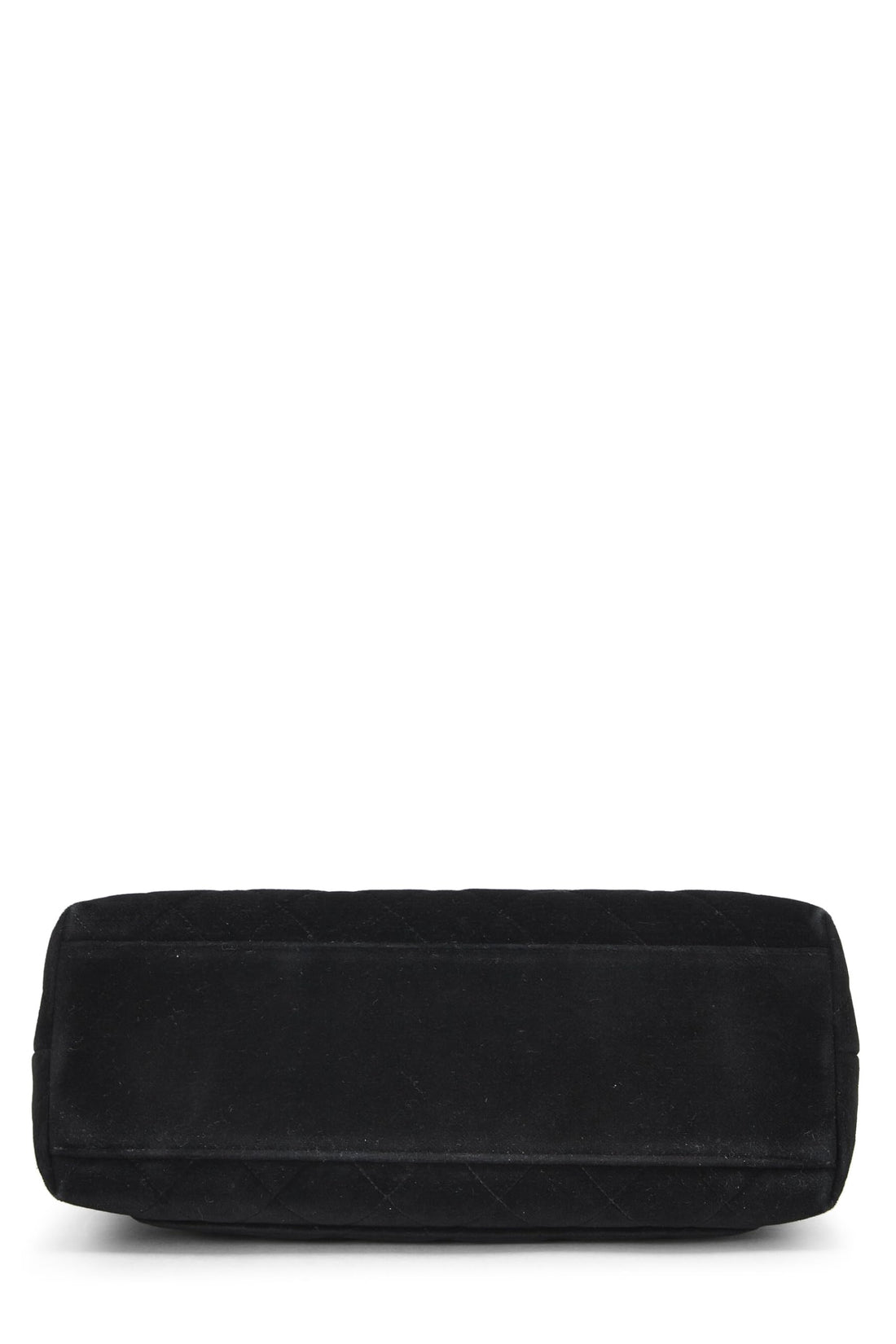 Chanel,  Black Quilted Velvet Kelly, Black