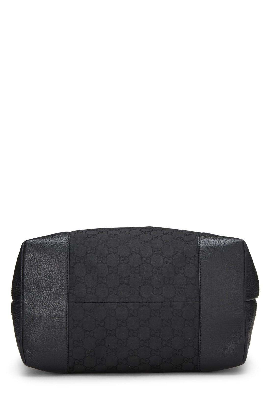 Gucci,  Black Nylon GG Tote Bag, Black
