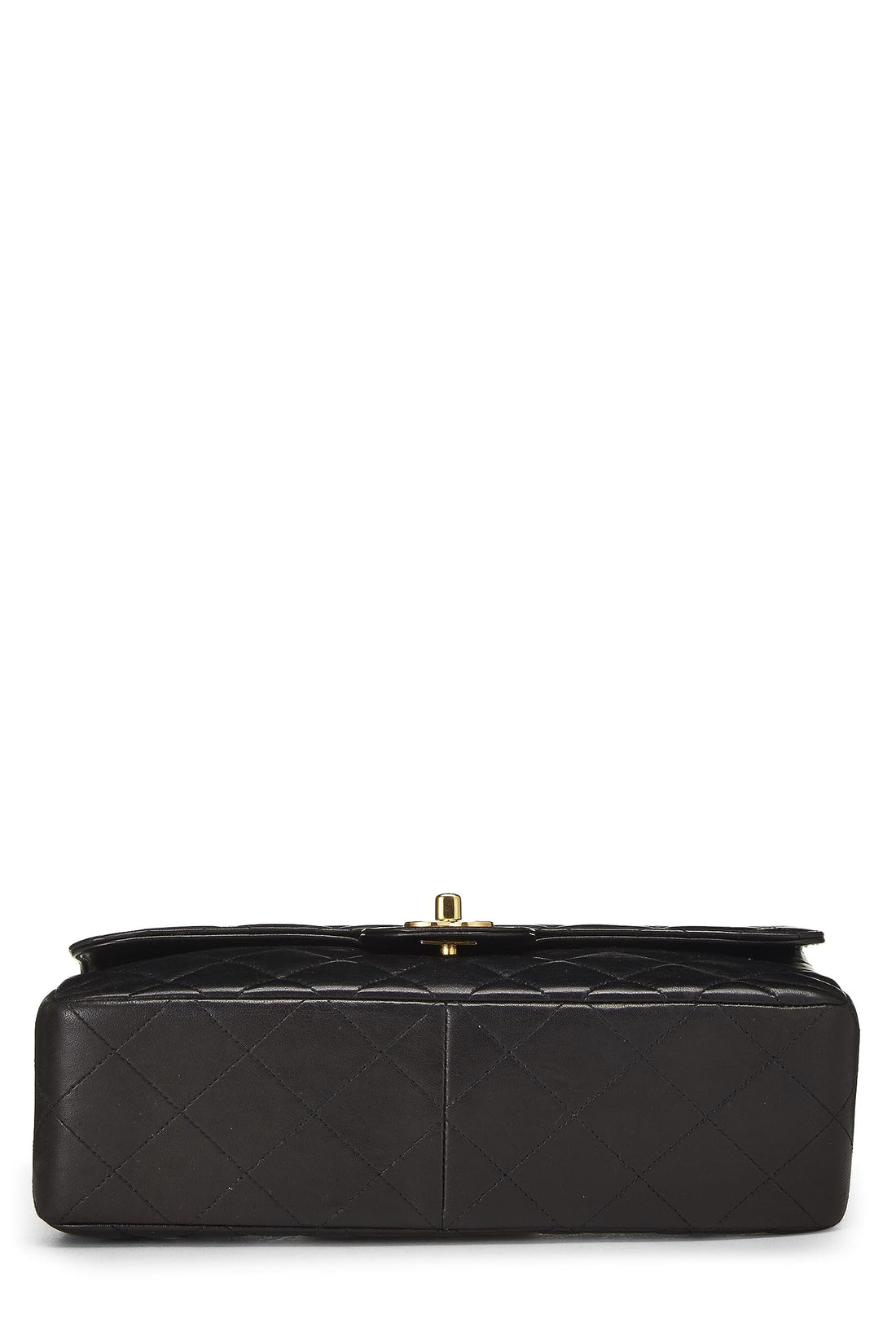 Chanel,  Black Quilted Lambskin Double Sided Classic Flap Medium, Black