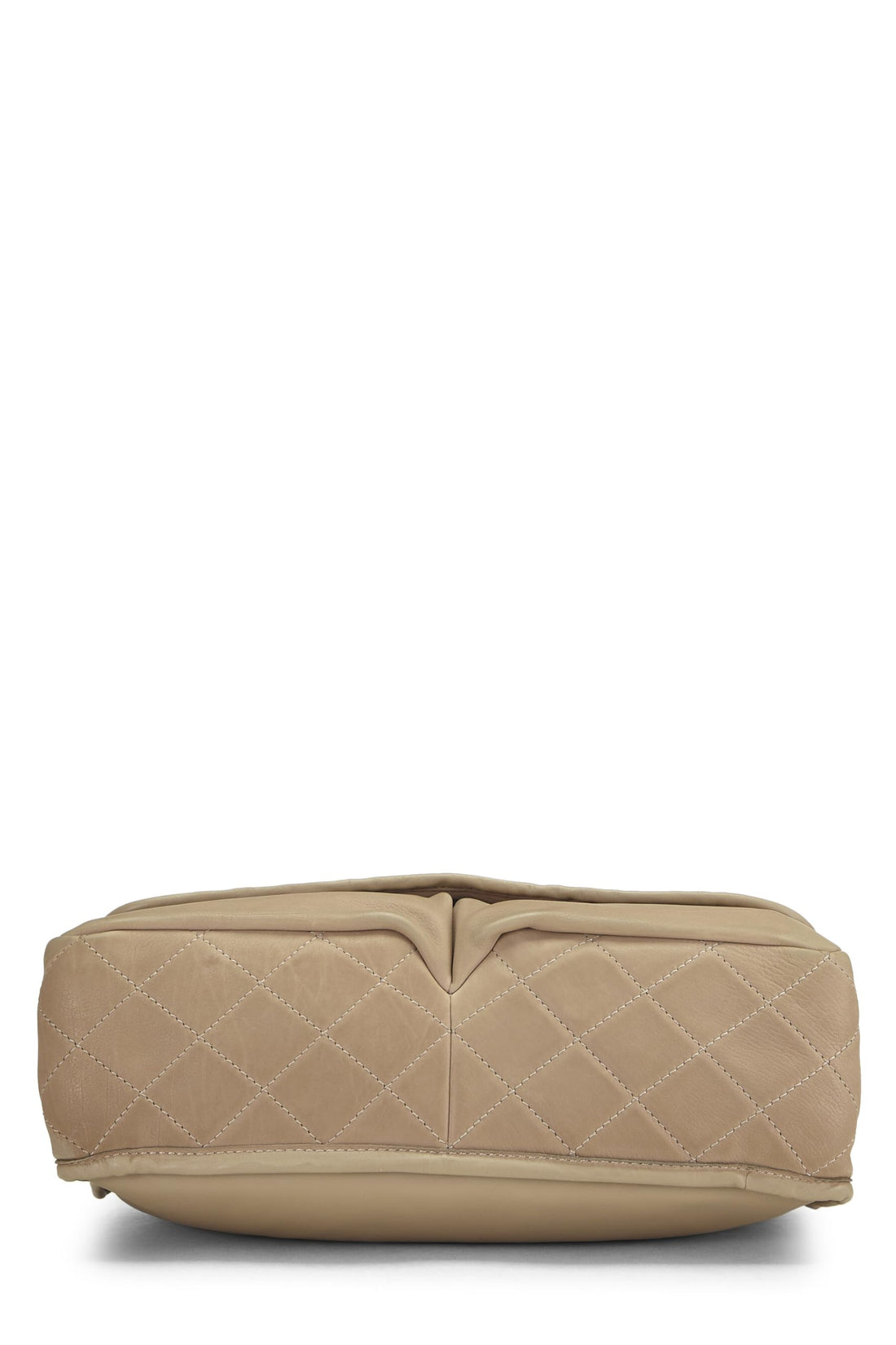 Chanel,  Beige Quilted Lambskin Natural Beauty Flap Bag Large, Beige