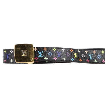 Louis Vuitton Monogram LV Cut Reversible Belt in Black Leather