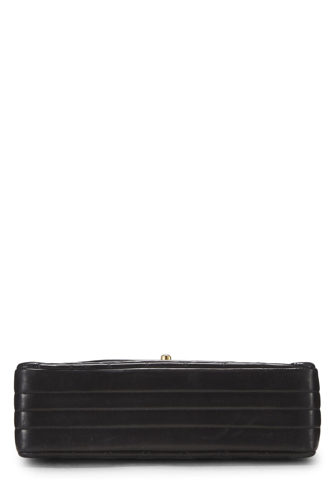 Chanel,  Black Quilted Lambskin Paris Limited Flap Medium, Black