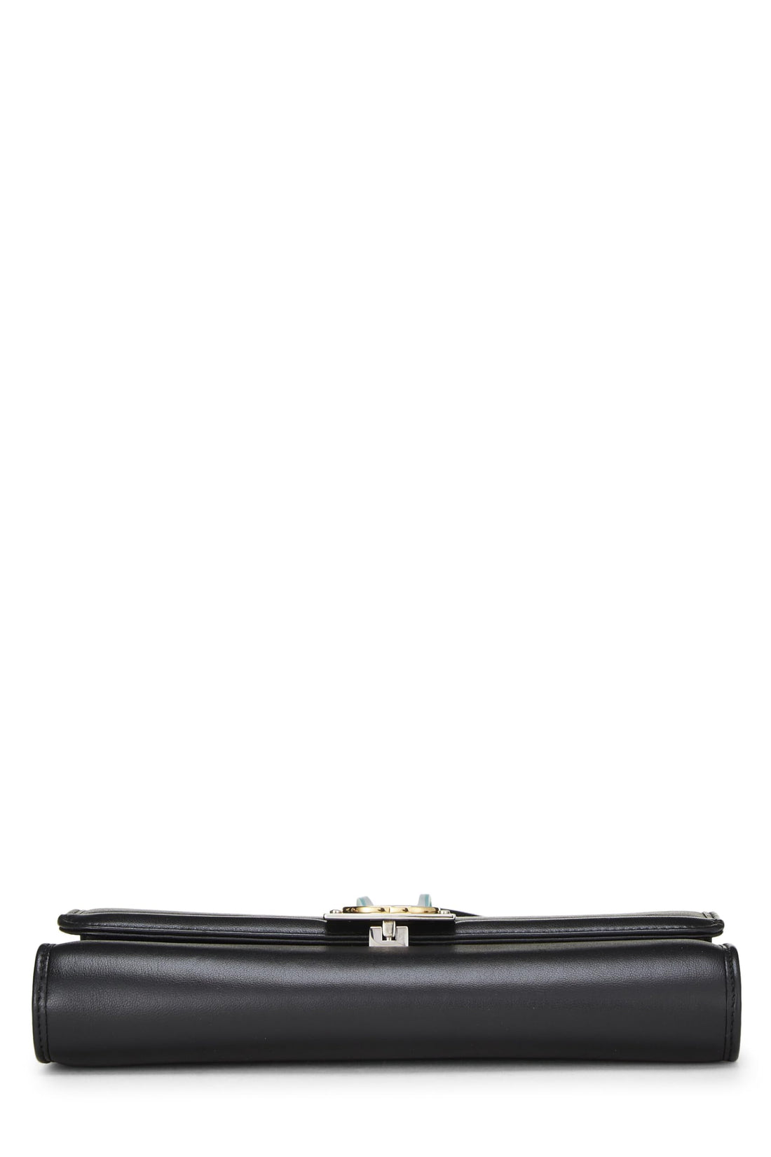 Gucci,  Black Leather Matisse Convertible Clutch, Black