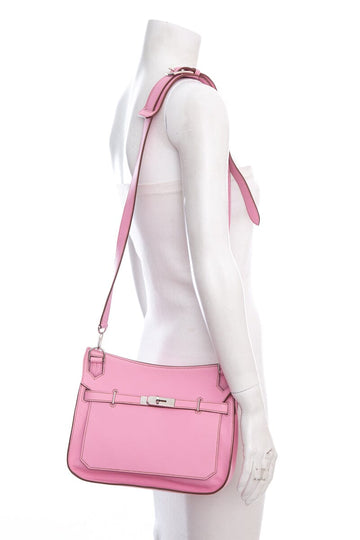 Hermès 2010 Jypsiere 28 Swift 5P Bubblegum Pink Handbag