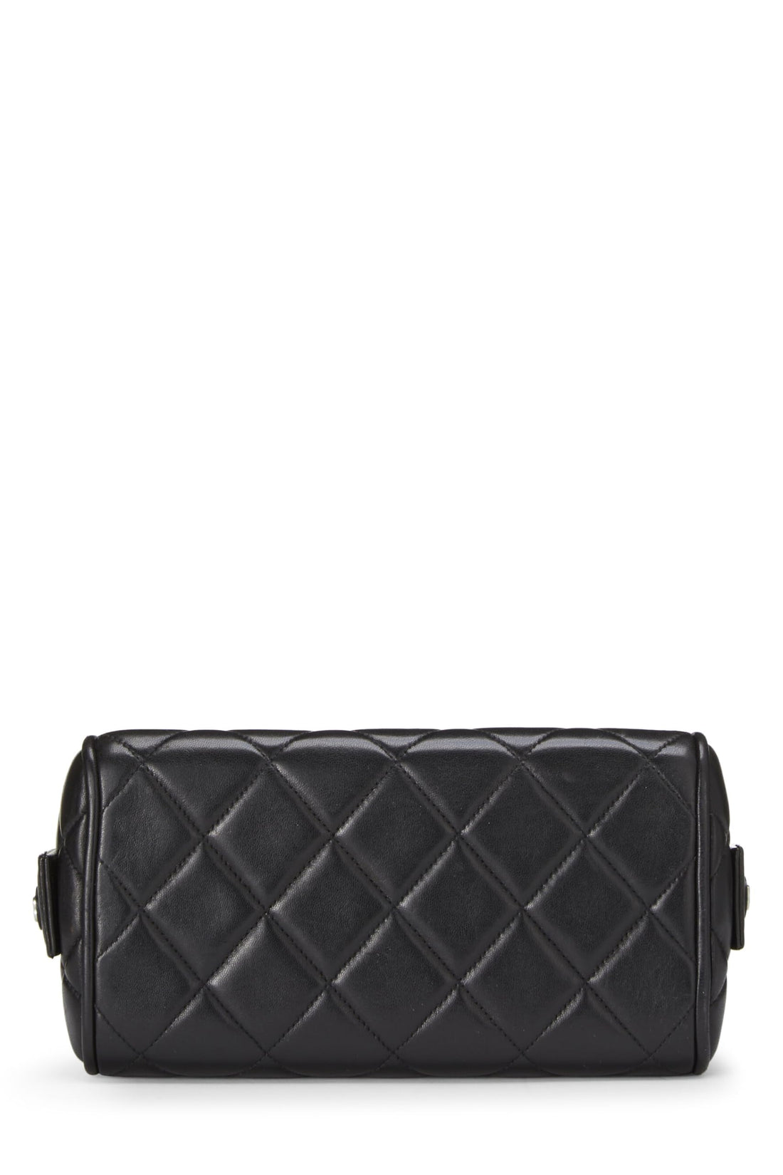 Chanel,  Black Quilted Lambskin Box Vanity Small, Black