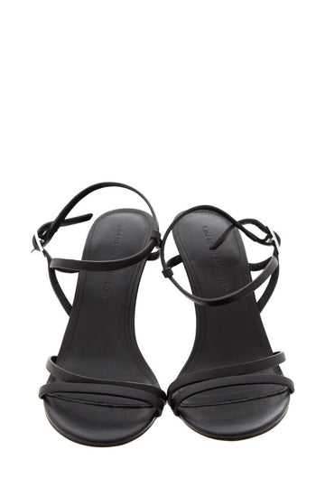 Sigerson Morrison Black Sculptural Wedge SZ 38.5