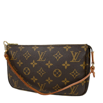 Louis Vuitton Pochette Accessoires  Canvas Clutch Bag ()