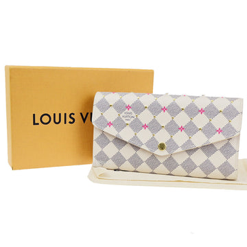 Louis Vuitton Portefeuille Sarah  Canvas Wallet  ()