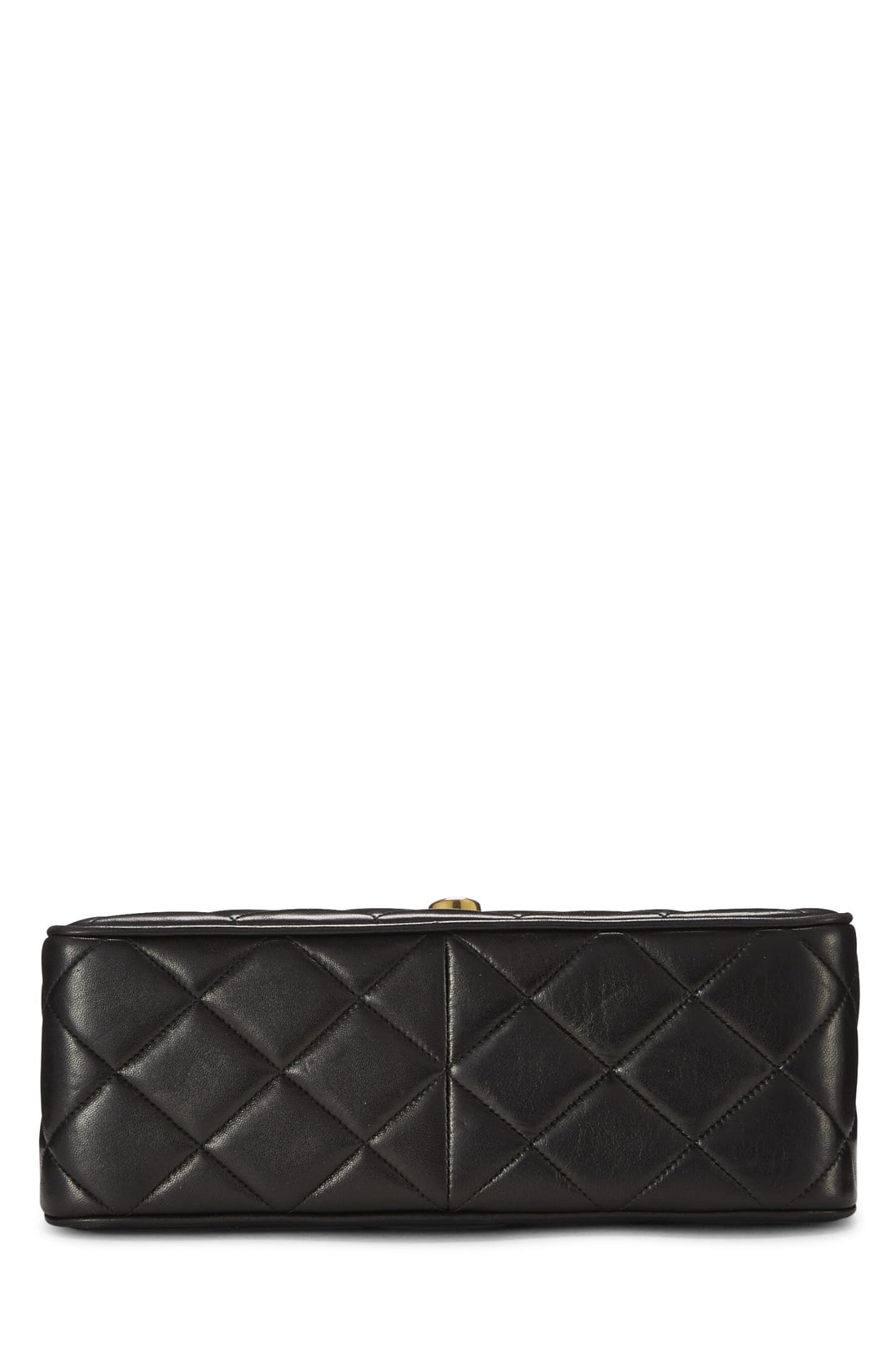 Chanel,  Black Lambskin Big 'CC' Square Flap, Black